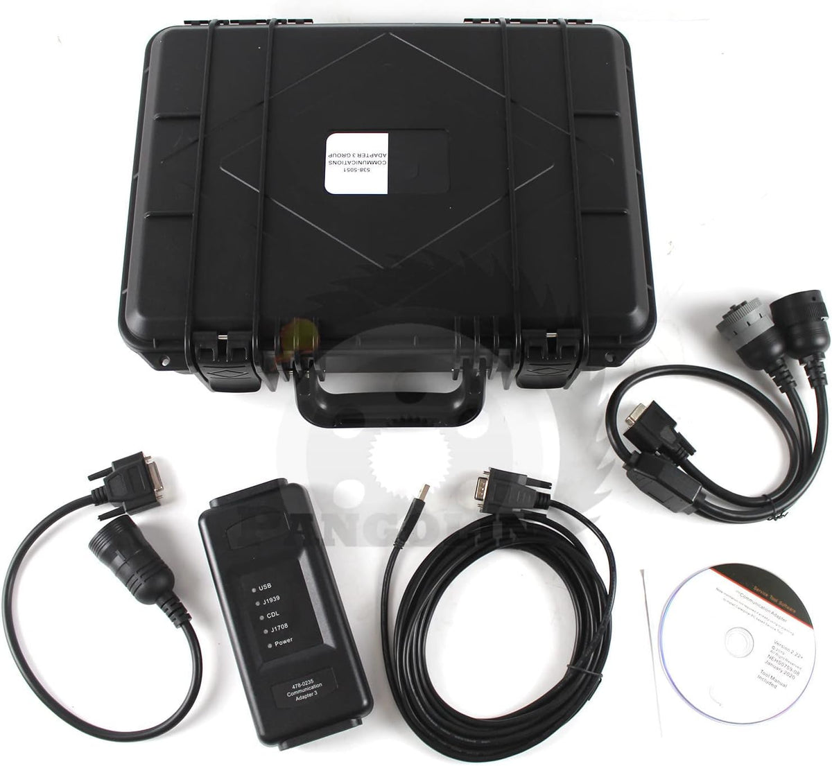 Communication Diagnostic Adapter Diagnostic Tool 2019A Version for Heavy Equipment Q664