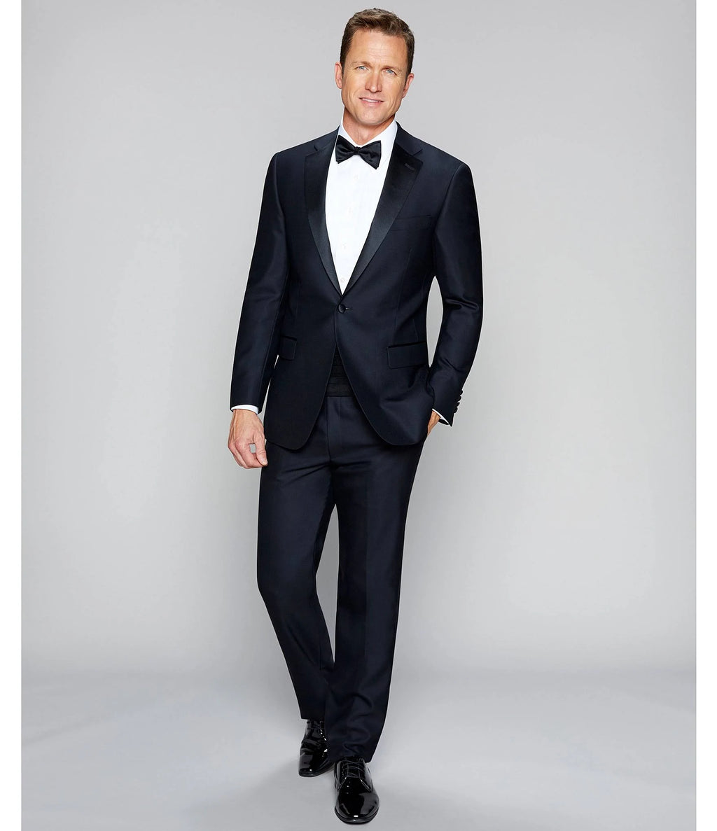 Black Modern-Fit Tuxedo R8557