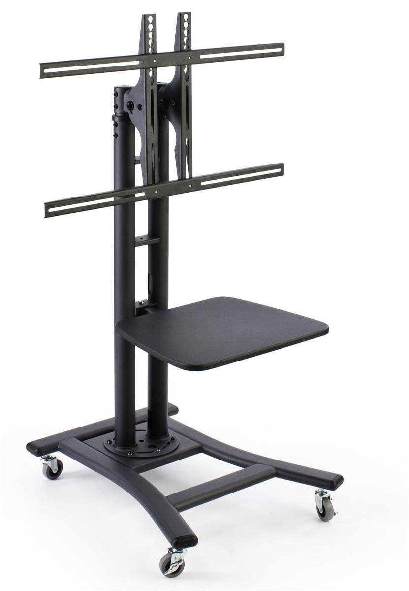 Mobile TV Stand for 37 to 70 inch Flat Screen Monitor Black H921