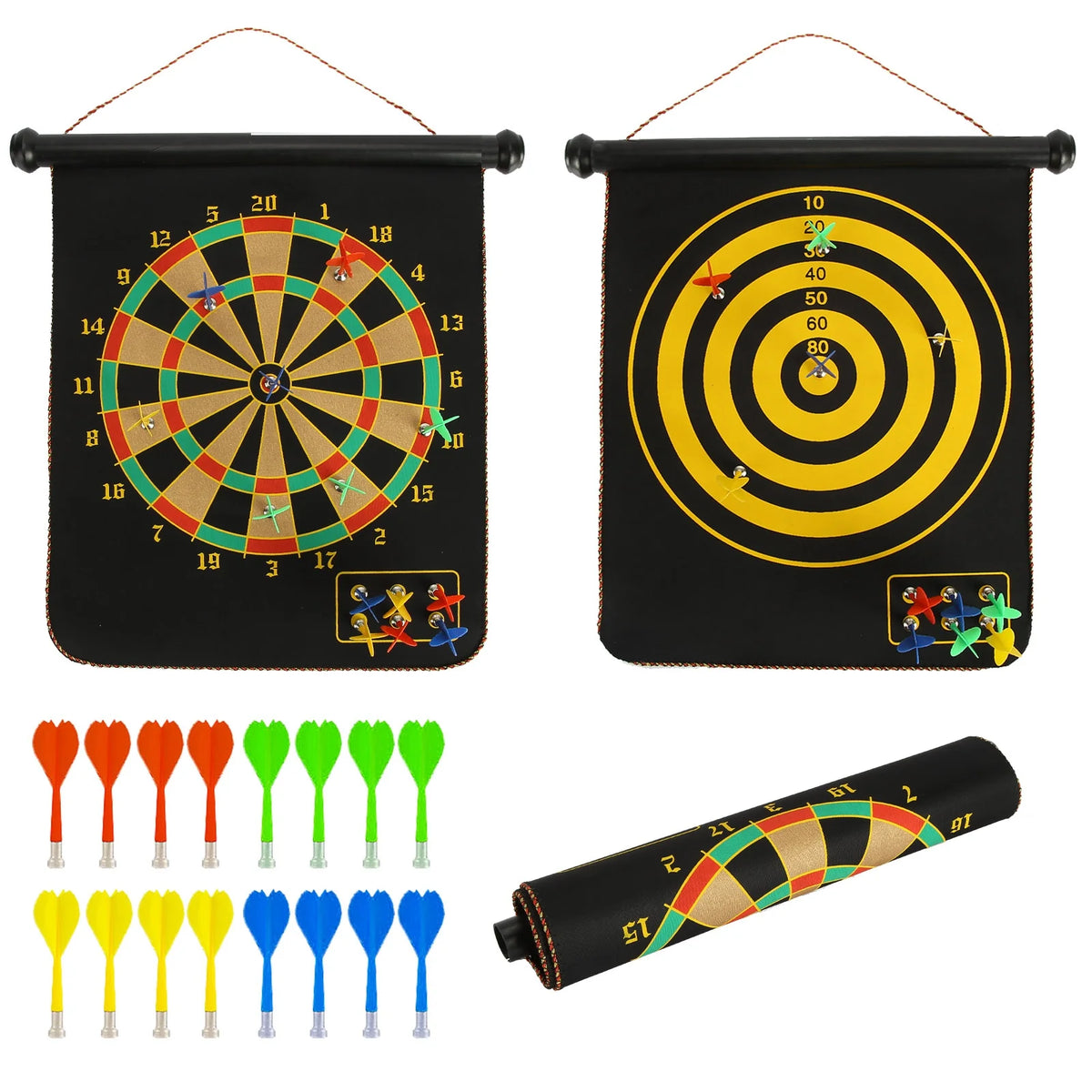 Double-Sided Magnetic Dart Board Game V605