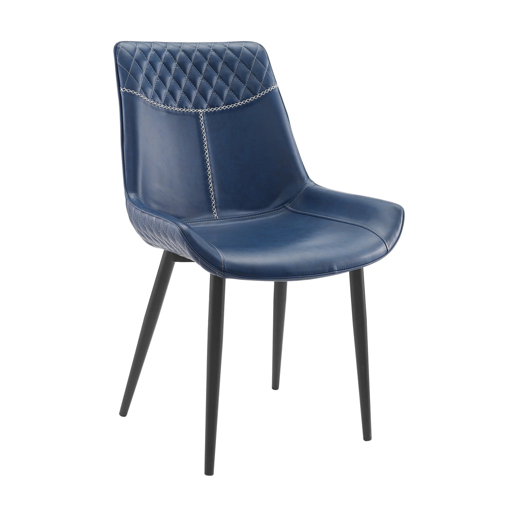 Blue Dining Chairs, Set of 2 O3543