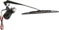 12V Universal Electric Windshield Wiper Motor Kit with 15.7" Blade Pack of 2 H25972