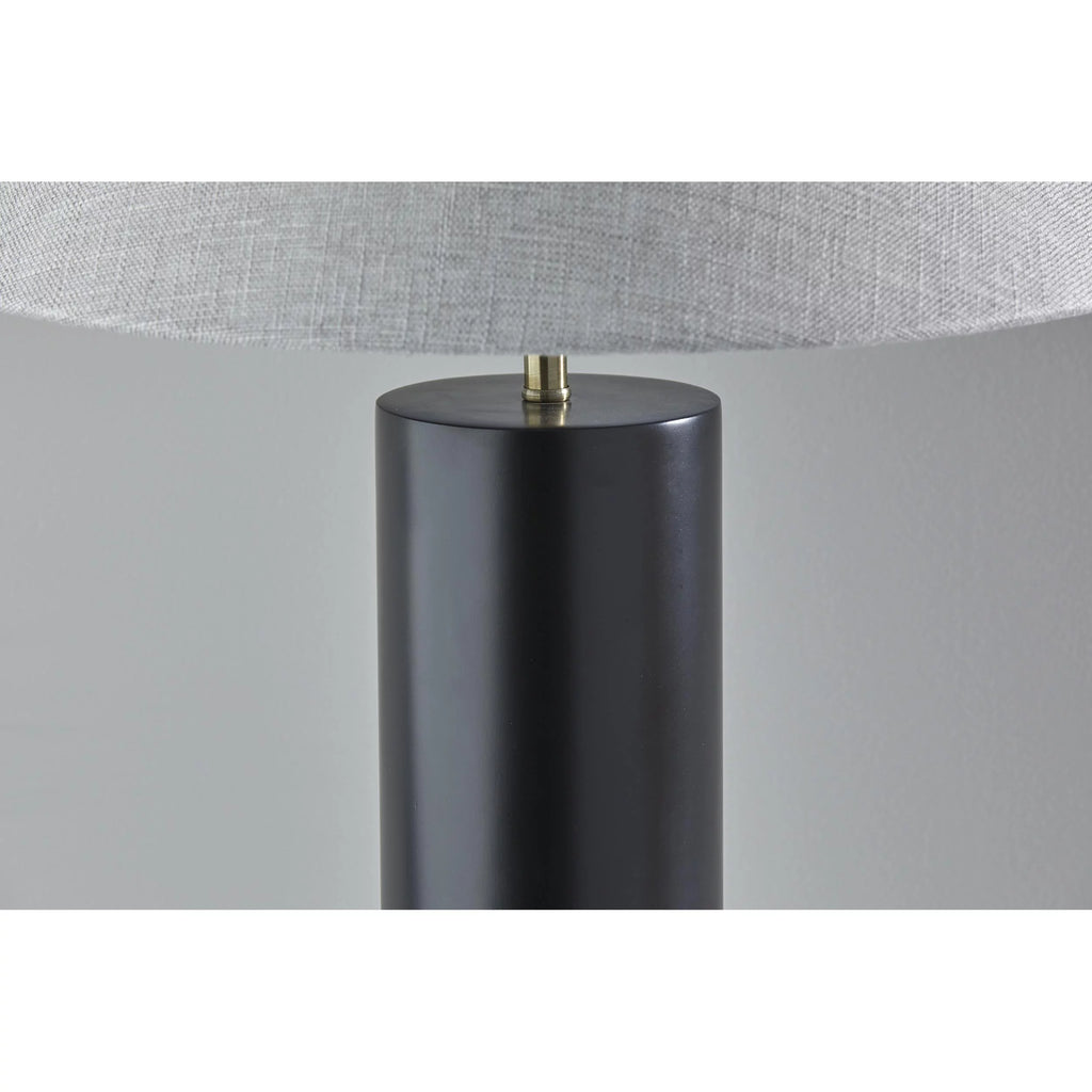 Black Poplar Wood Table Lamp T126