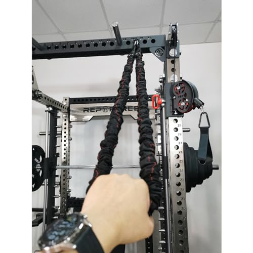 Power Cage Squat Rack Home Gym Accessory T50884