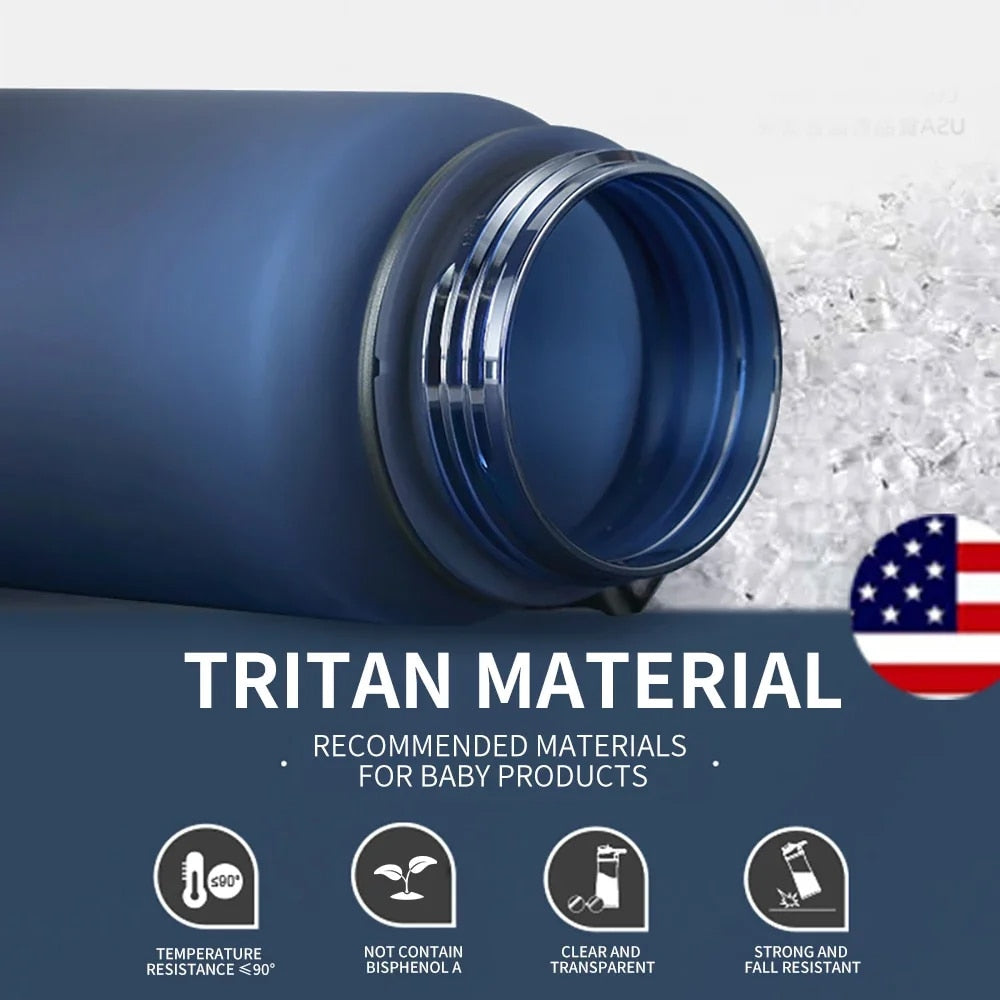 Blue 800ML BPA Free Leak Proof Water Bottle I3182
