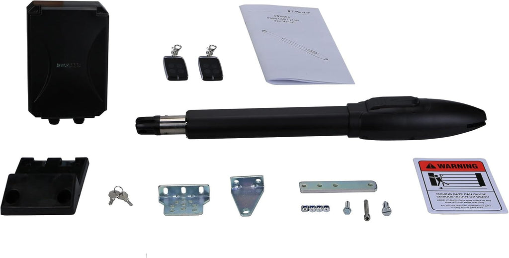 Dual Automatic Gate Opener for Swing Gates up to 660 Pounds and 10 Feet S4653